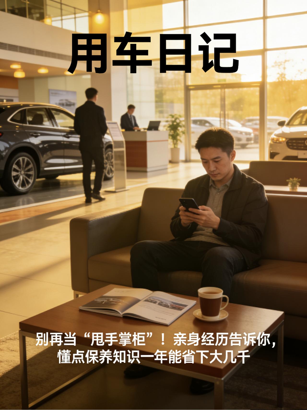 别再当“甩手掌柜”！亲身经历告诉你，懂点保养知识一年能省下大几千
今天聊聊“养车