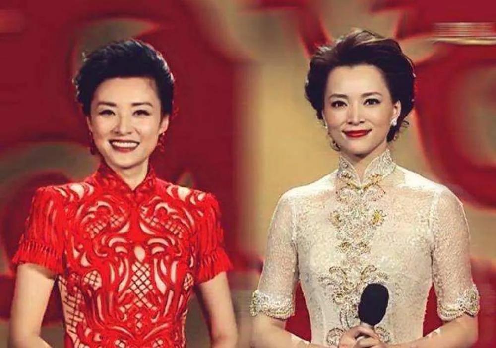 董卿和周涛，有多少人希望她们回归春晚呢？#最美央视合照# #明星魅力永恒# #中