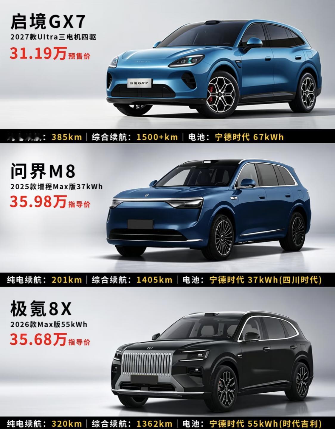 小米、理想、小鹏汽车，或者零跑、岚图、深蓝、赛力斯、蔚来等企业，当然可以选择不同