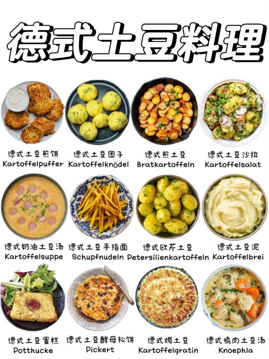 德国最经典的土豆做法有哪些❓