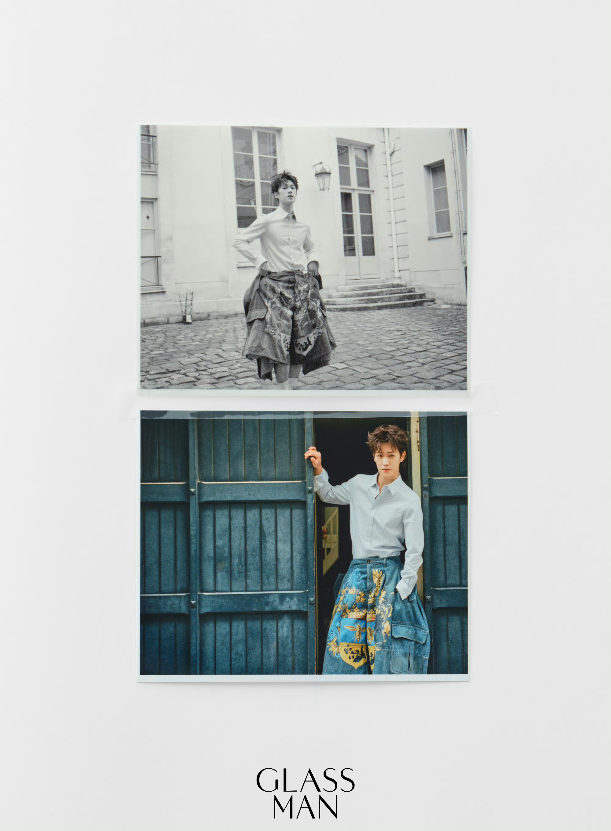 李昀锐GLASSMAN春季刊封面李昀锐巴黎松弛日常摄影：Sihao Li 