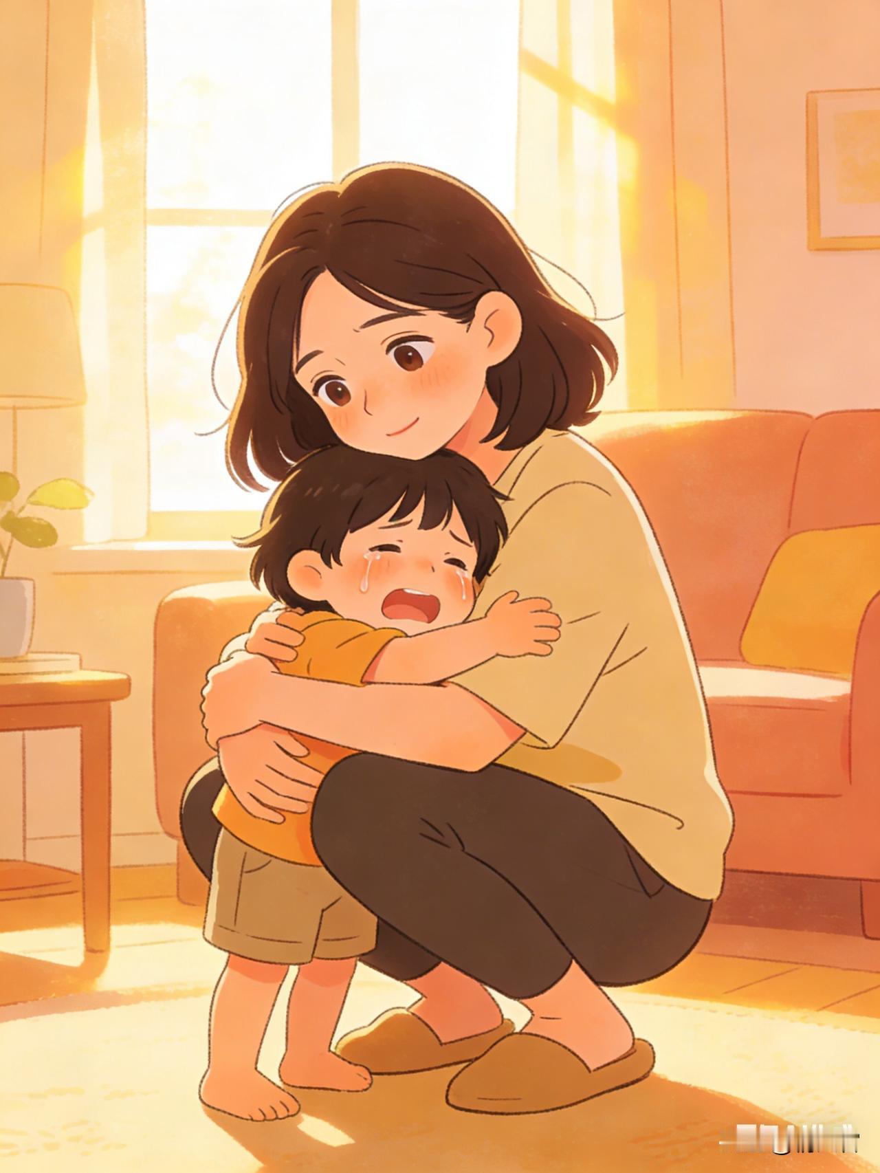 只要你能接住，孩子的人生就稳了
 
养孩子，从来不是比谁教得多厉害，关键是你能不