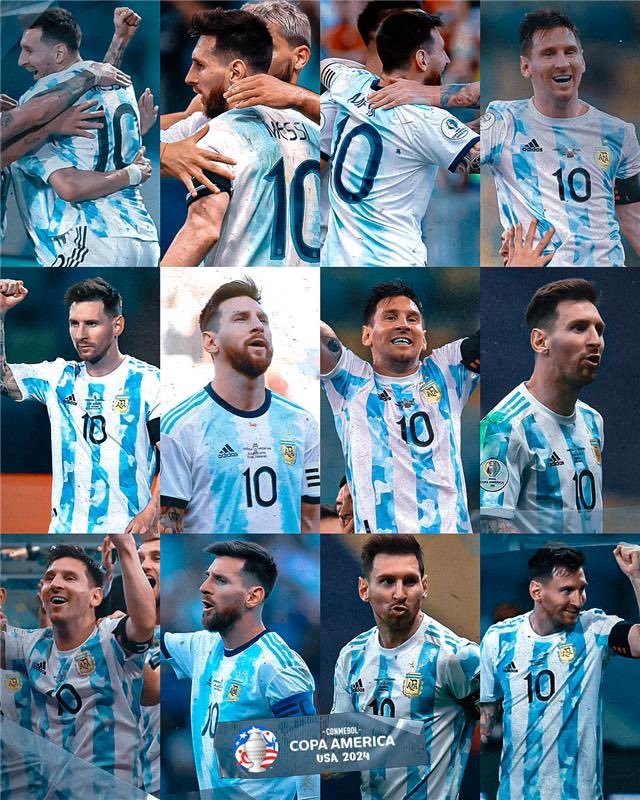 美洲杯官推：您最喜欢莱昂内尔·梅西在美洲杯™中的哪个进球？ ✨🇦🇷#梅西[超