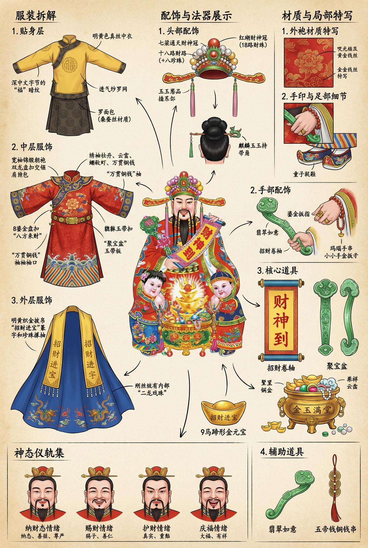 一组图认识各路财神...