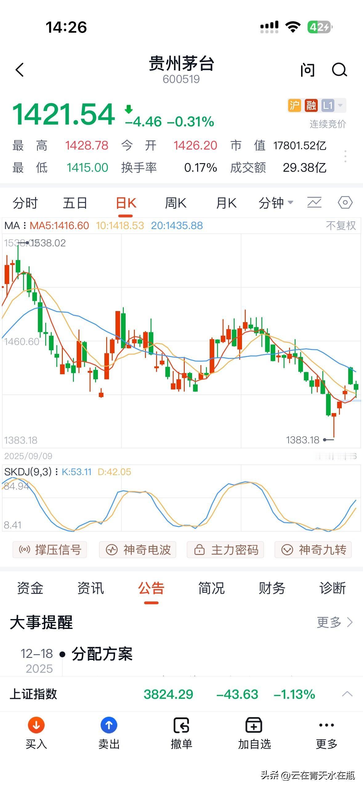 段永平为什么看好和分红持续买入茅台？

段永平对茅台的看好，本质上源于他对巴菲特