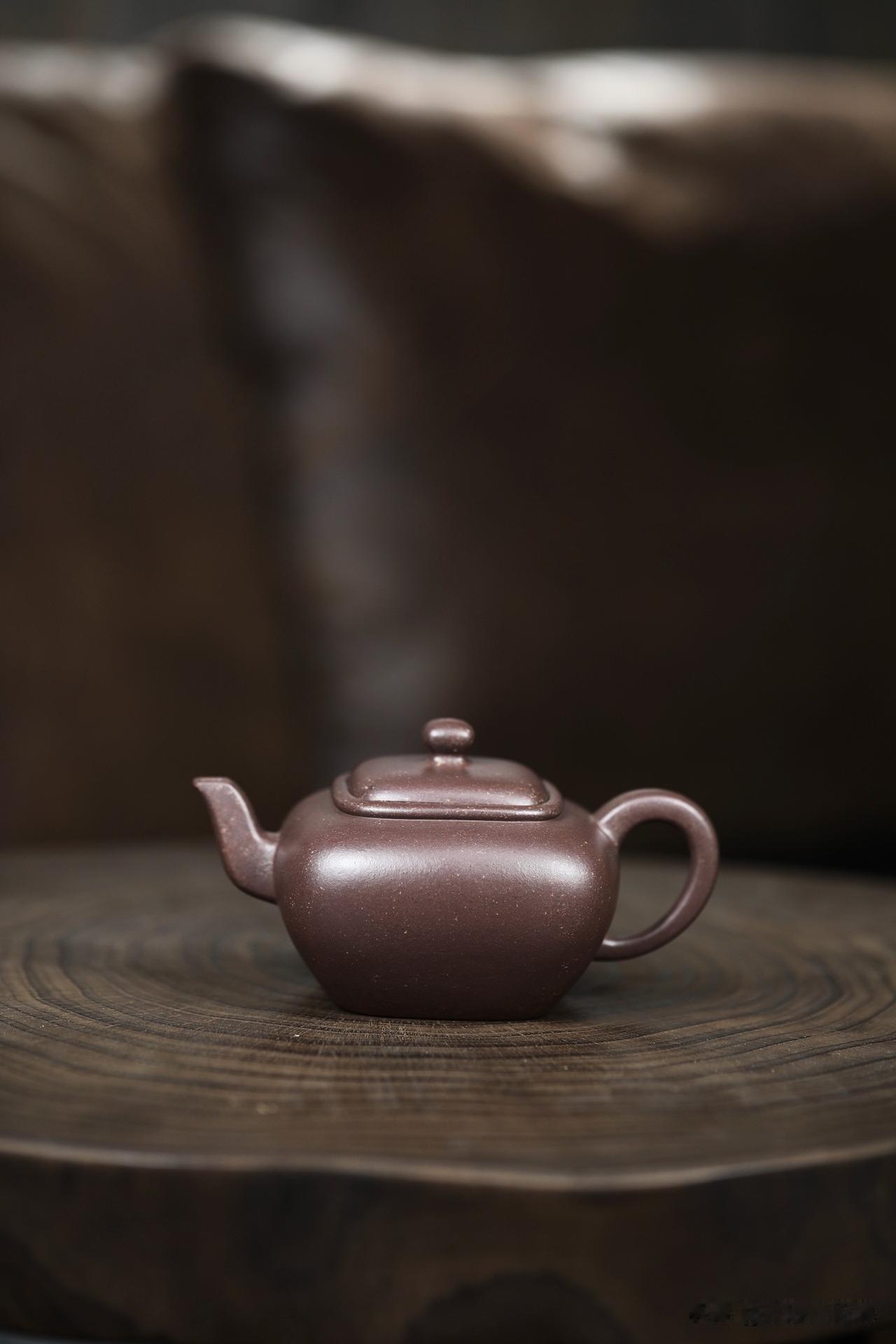 无垢｜全手工｜许卫良高徒作品
大水谭紫泥｜容量220cc