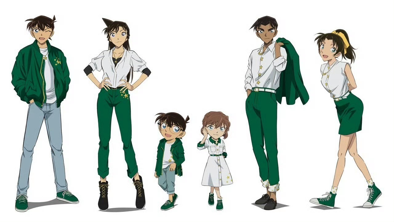 「名侦探柯南」 剧场版动画 「100万ドルの五稜星」人设图公开 ​​​