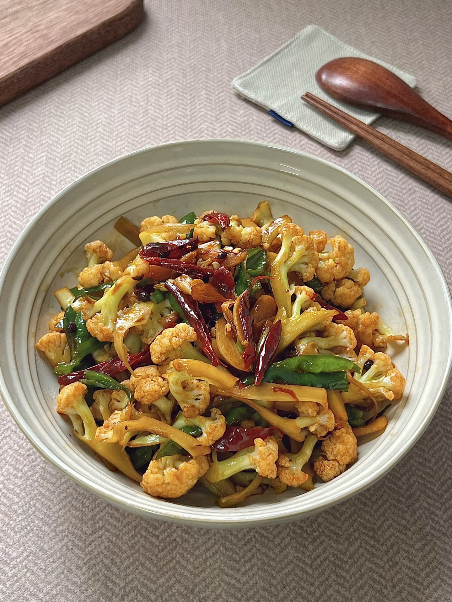 菜花这样做太太太下饭了🤤一碗米饭不够吃❗️