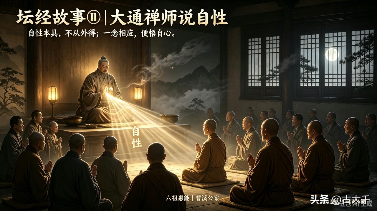 坛经故事⑫‖ 大通禅师说自性

智常是信州贵溪人，自幼出家。他在成为六祖弟子之前