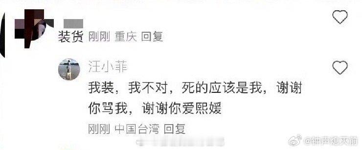 刷到汪小菲在xhs回复网友，完全就是“打一耳光还怕他爽了舔你手” 