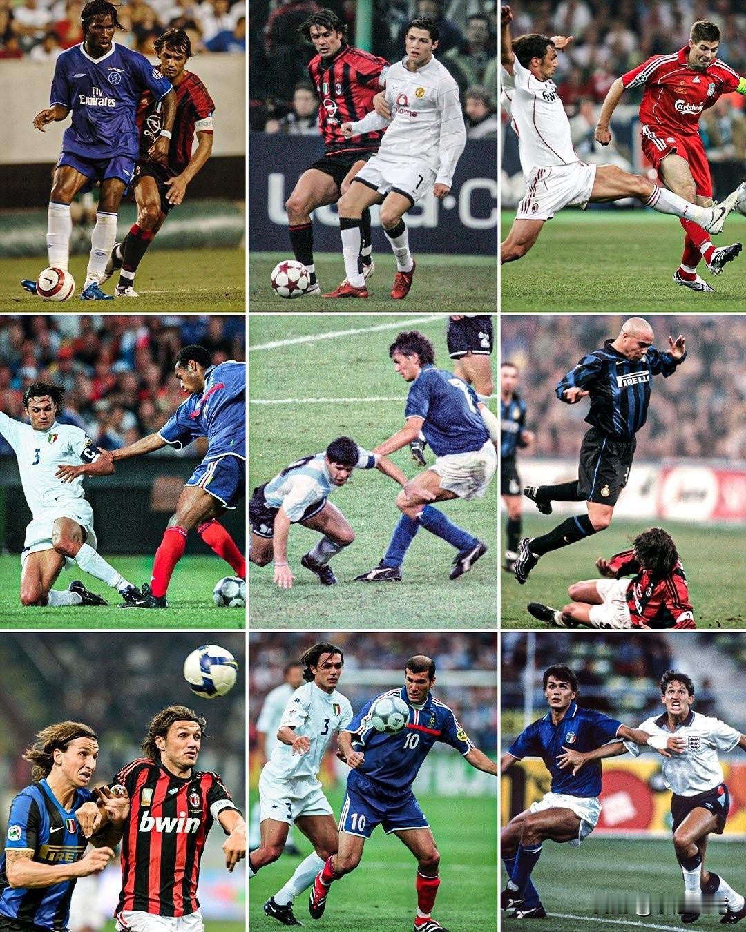 保罗·马尔蒂尼的巅峰生涯如此漫长，他曾与这些巨星交锋：

🇨🇮 德罗巴
🇵