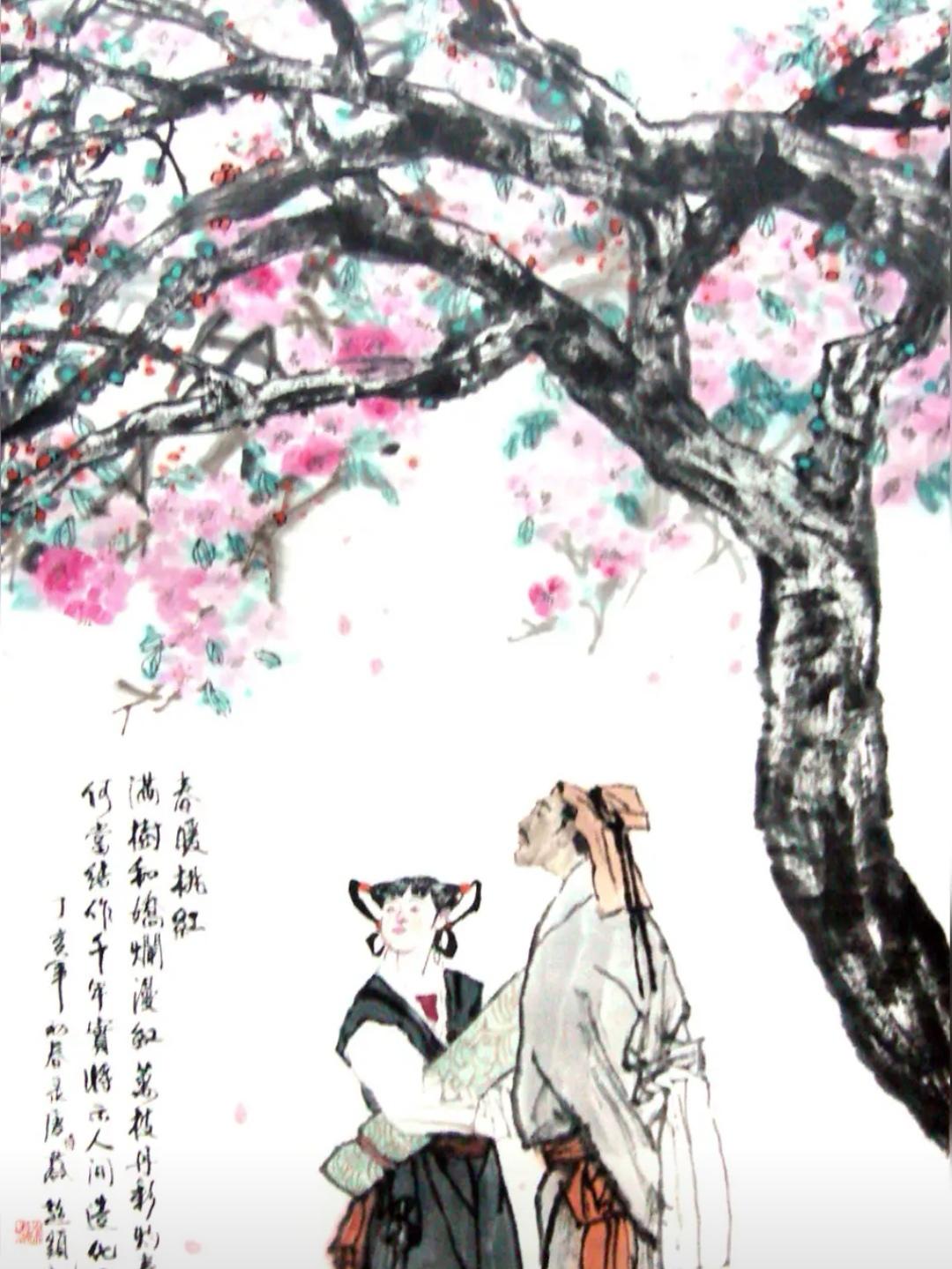 上联，？？？

下联，初夏，枝头憔悴海棠花