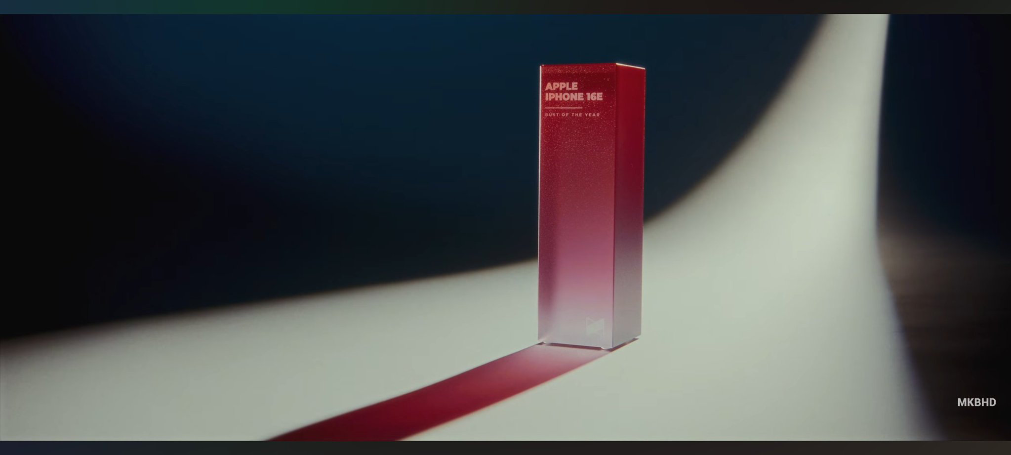 MKBHD 的年度最佳是 iPhone 17MKBHD 的年度最差是 iPhon