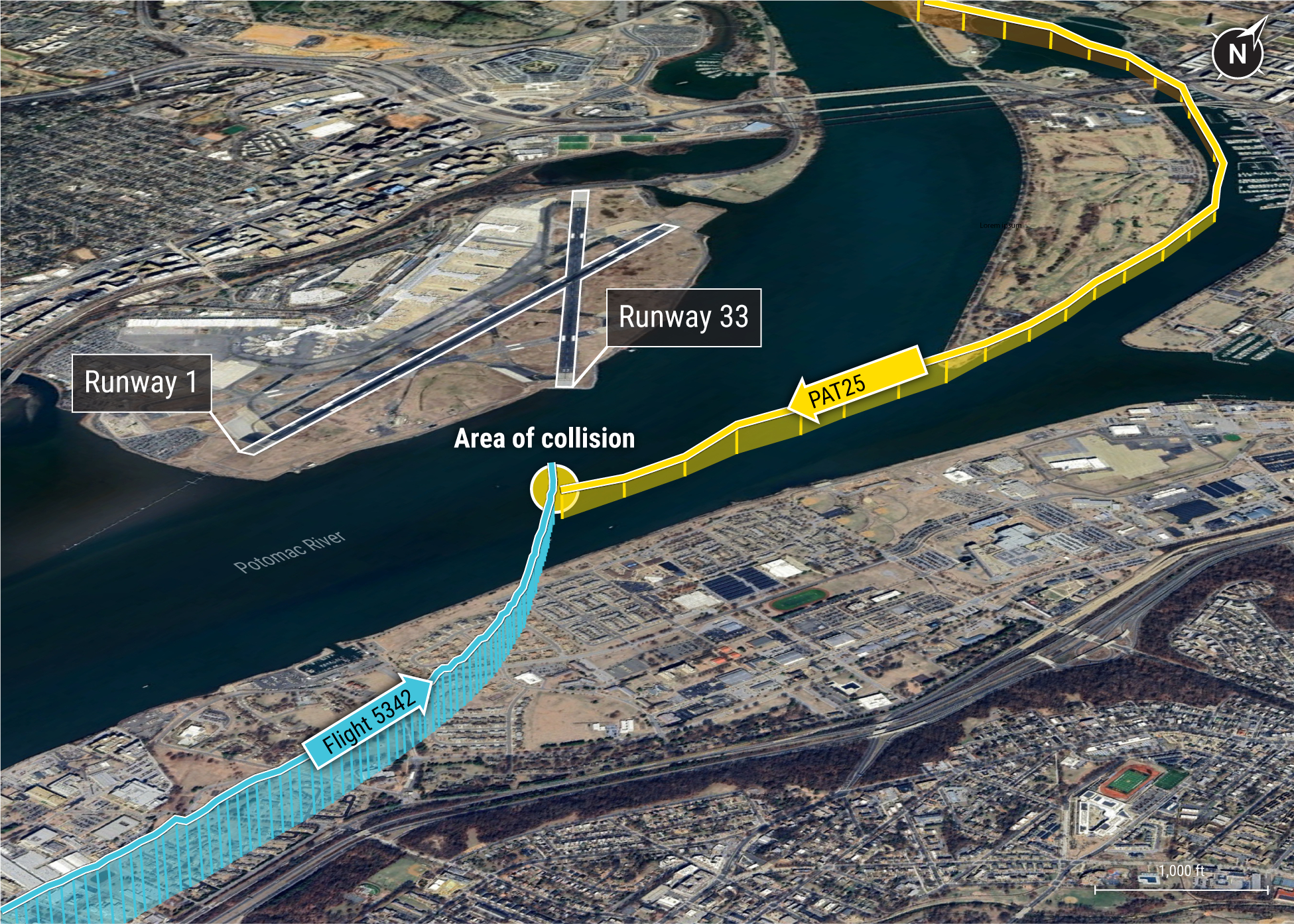 美国国家运输安全委员会发布了 2025 年 1 月 29 日在华盛顿特区附近的波