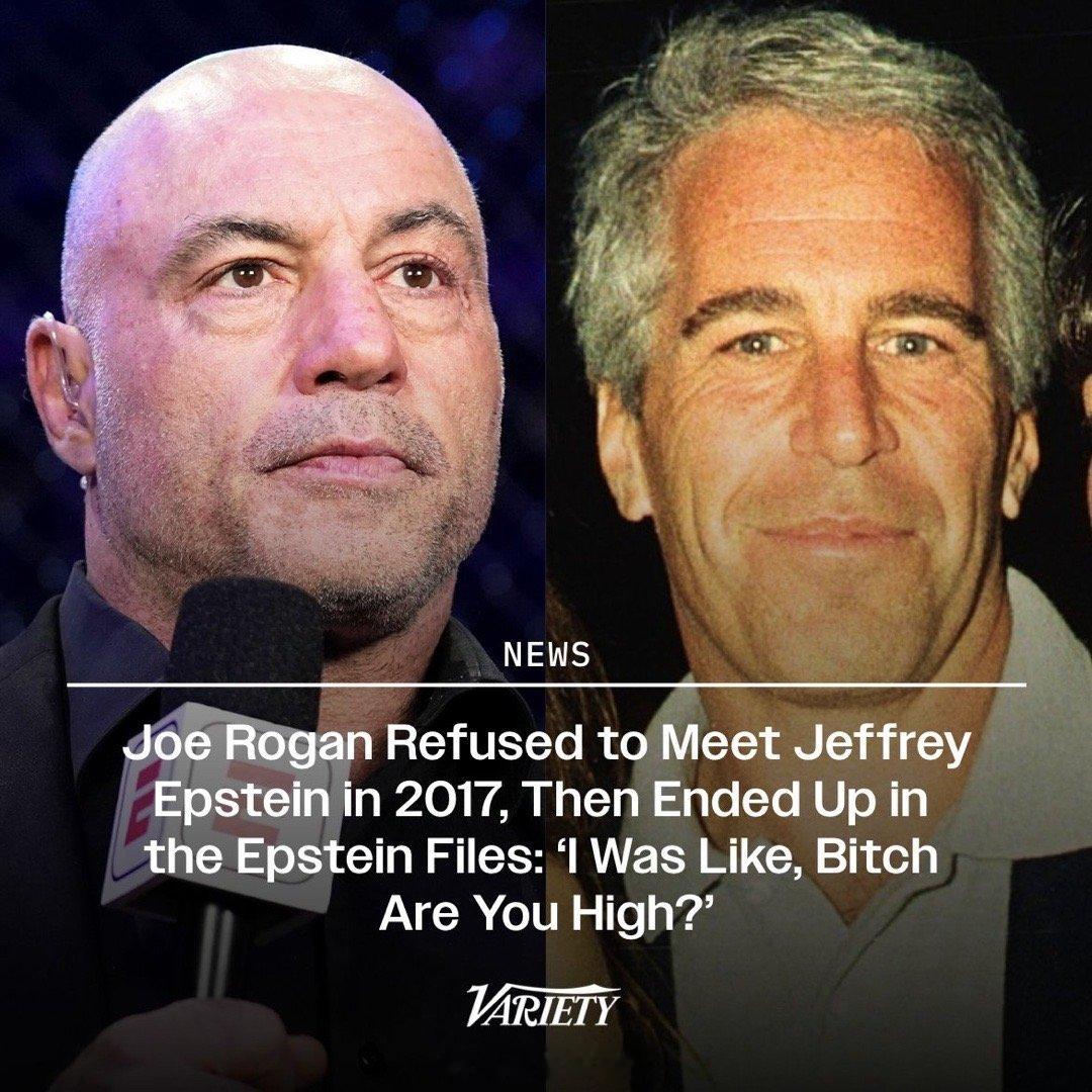 美国播客头号网红乔·罗根（Joe Rogan）表示，他因为拒绝在2017年亲自会