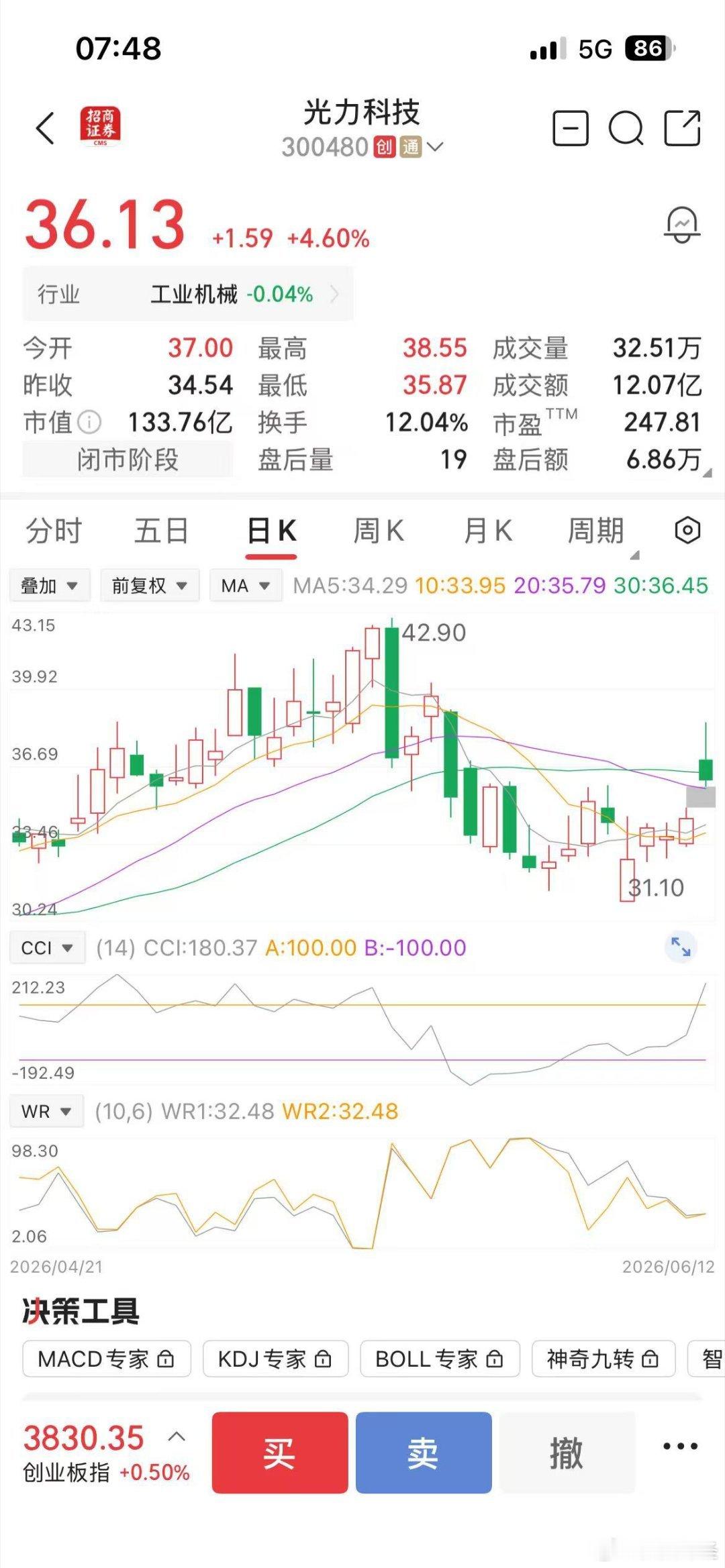 新的一周，三支不错的票，可以加仓了，又要小赚，生活多姿多彩。 