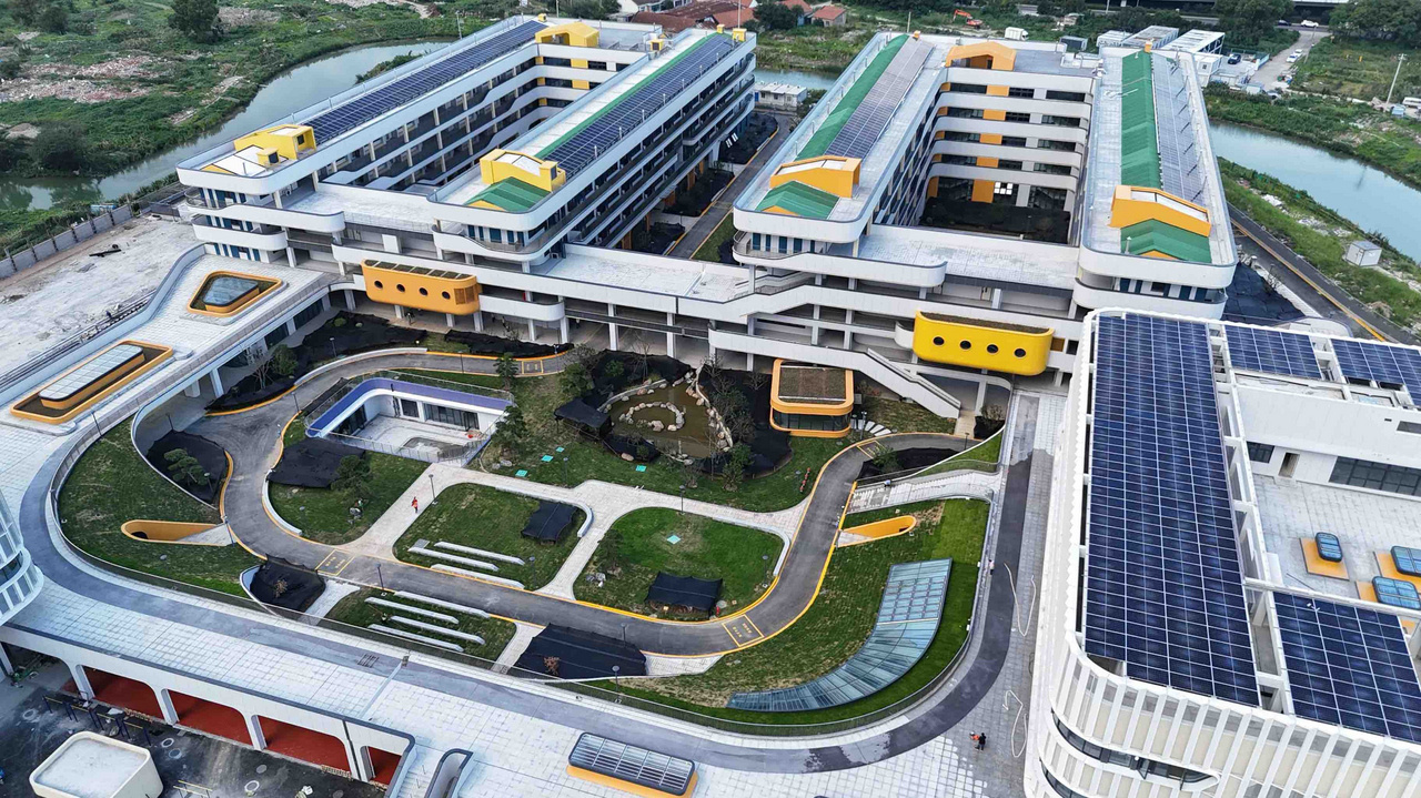 宁波东方理工大学附属学校完成验收9月启用 位于镇海庄市街道的宁波东方理工大学附属