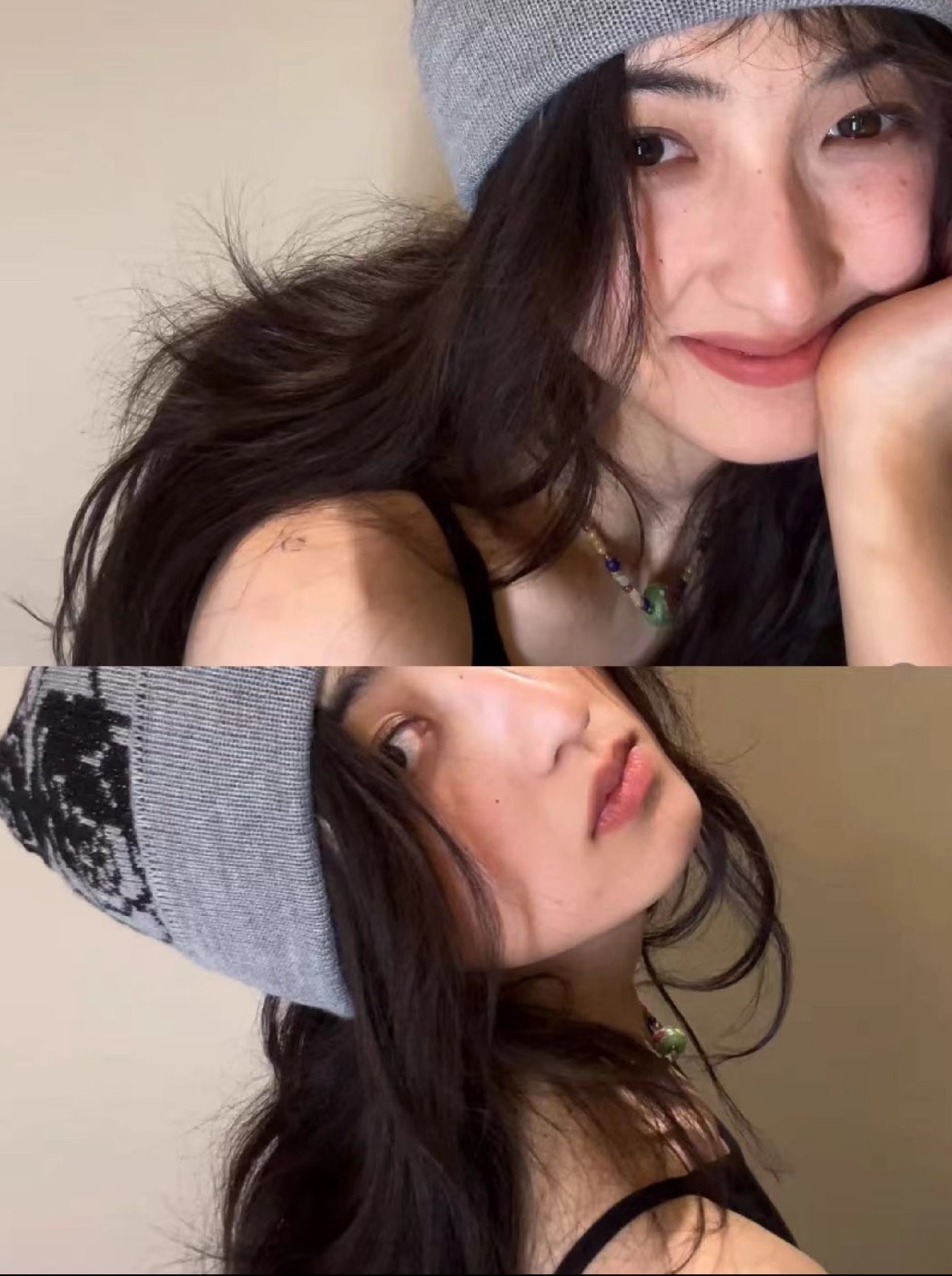 张子枫纹身好可爱的小纹身 