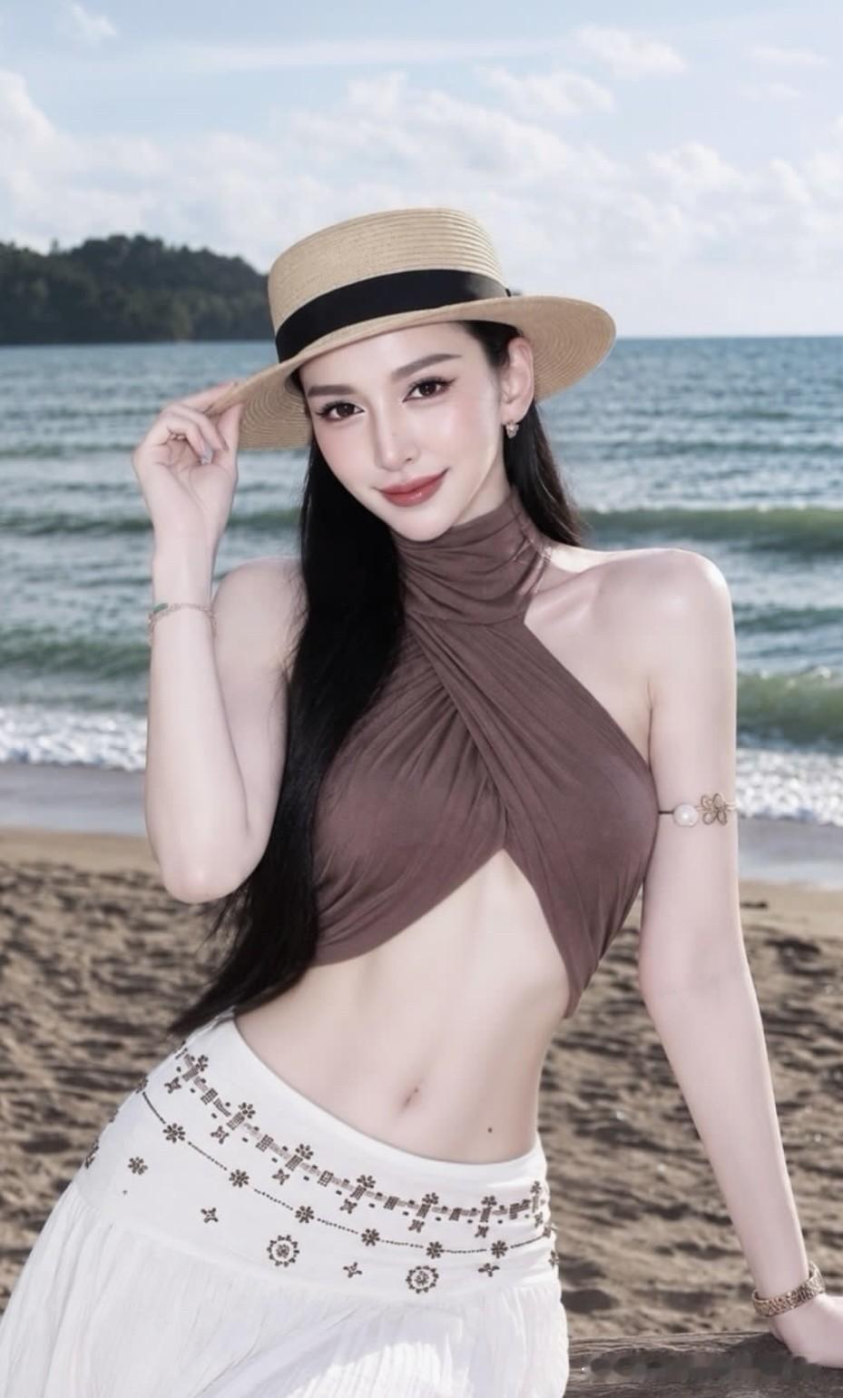 🌴普吉岛打卡｜Café Del Mar，海岛穿搭与光影的极致邂逅📸

“Ca