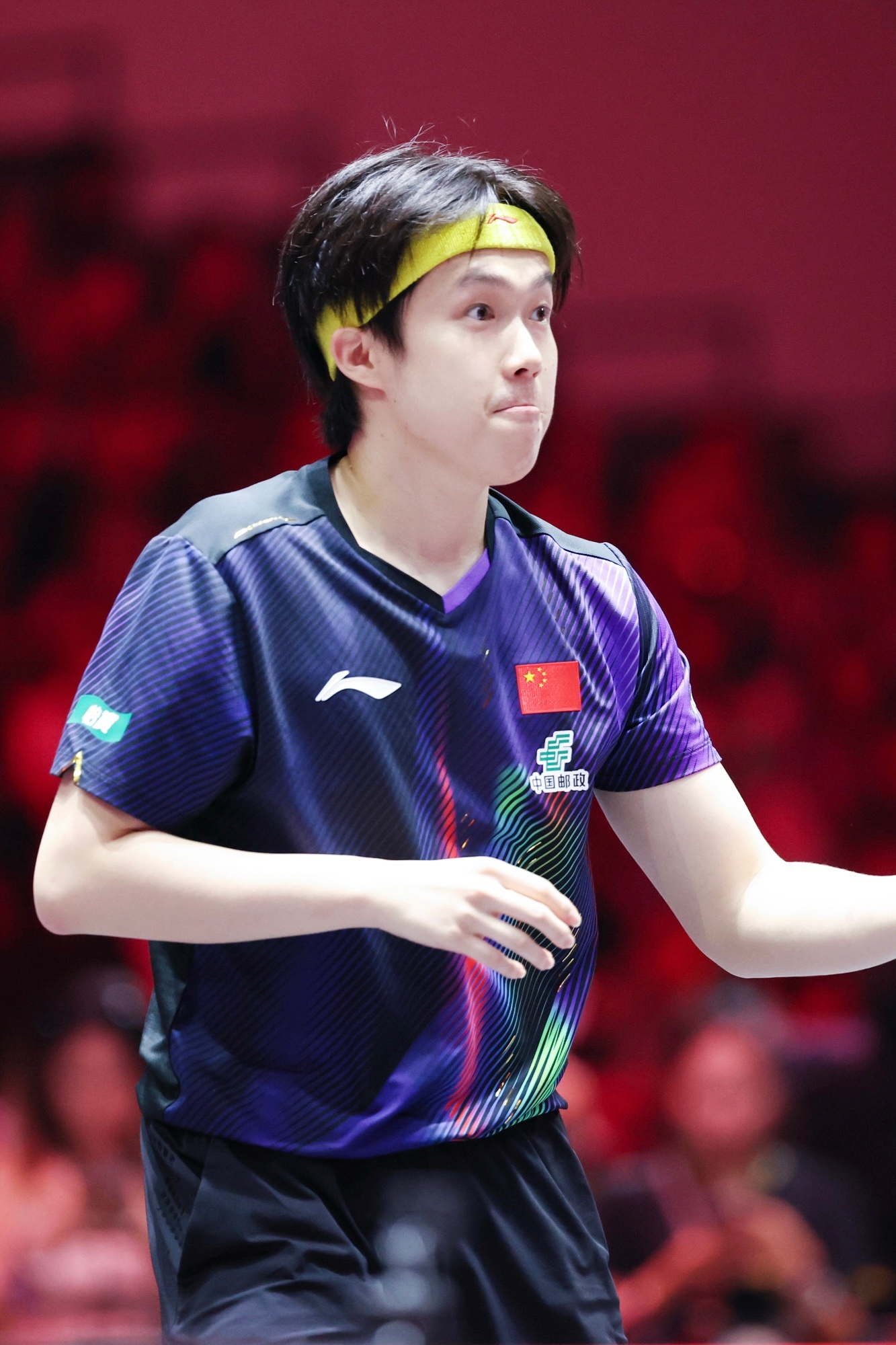 王楚钦 眼睛瞪得像铜铃～～😧 