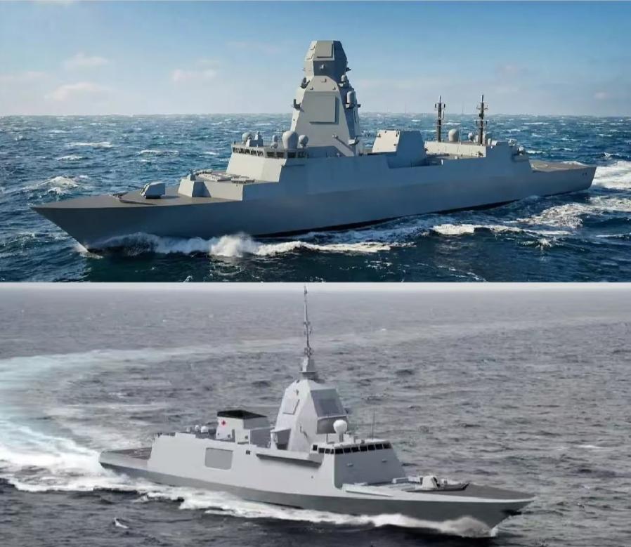 英、法未来防空型护卫舰的概念设计为什么都采用头大桅杆？

法国FREMM DA护