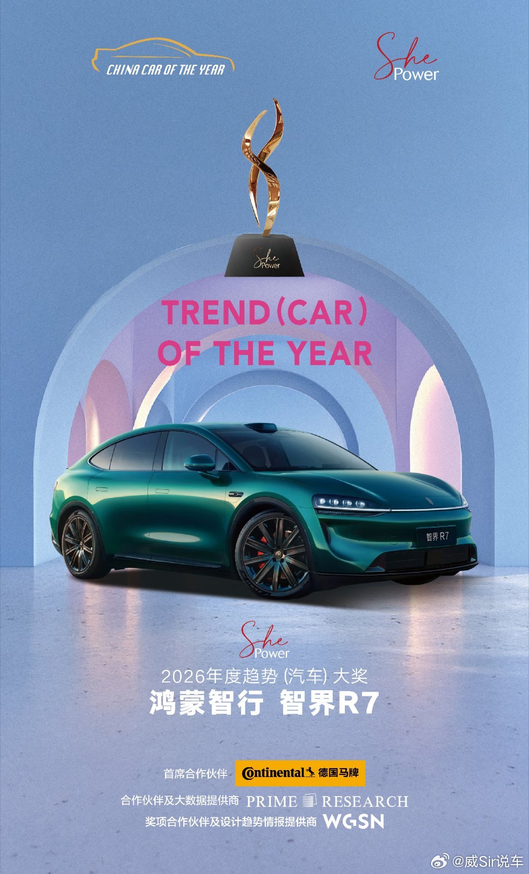 2026年度趋势（汽车）大奖 揭晓 