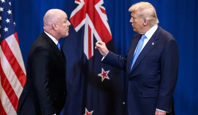 新西兰敢于戳特朗普的肺管子，发表声明不接受美国总统特朗普提出的邀请，不加入其倡议