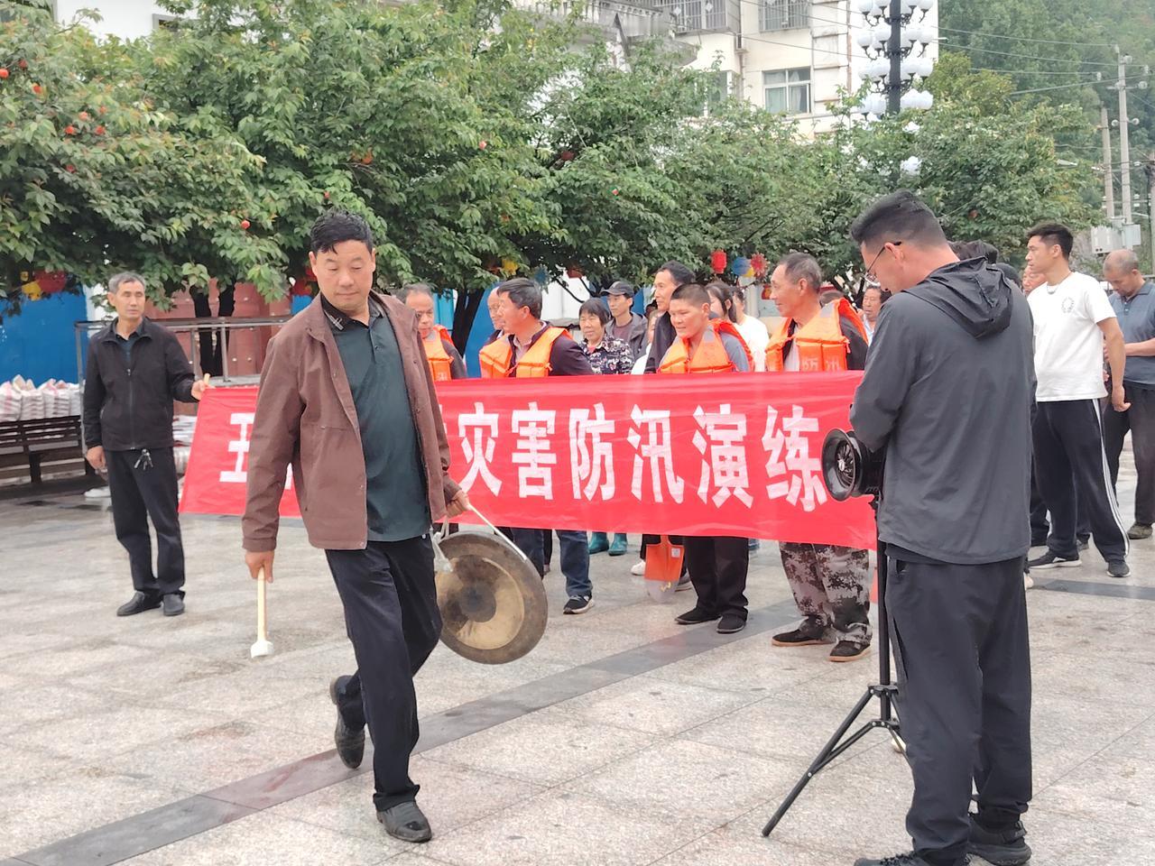 今日分享随手拍照片汝阳王坪村防山洪演练