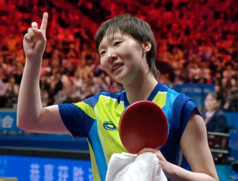 恭喜鳗鱼鳗鱼4:2击败孙颖莎，蝉联全运会金牌！
王曼昱拿到金牌，孙颖莎银牌，陈梦