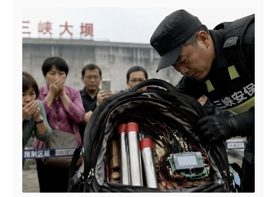 三峡大坝3名游客被拦下，背包打开后，在场所有人惊出一身冷汗


说真的，我看到“