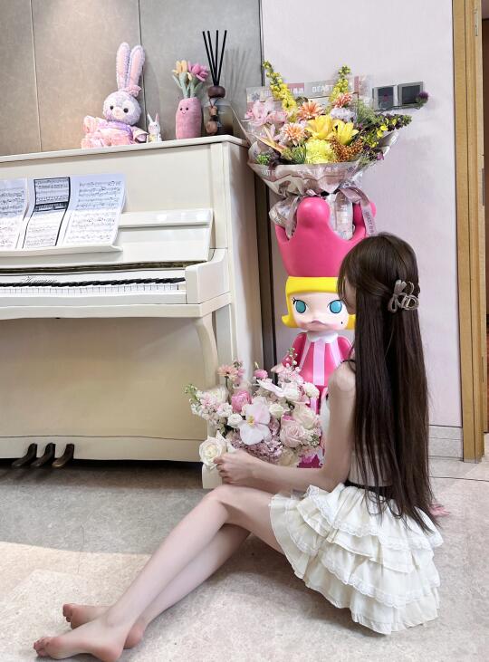 哪有女孩子不喜欢花～