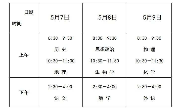 【河北省普通高中学业水平合格性考试即将开考】4月30日，河北省教育考试院官网发布