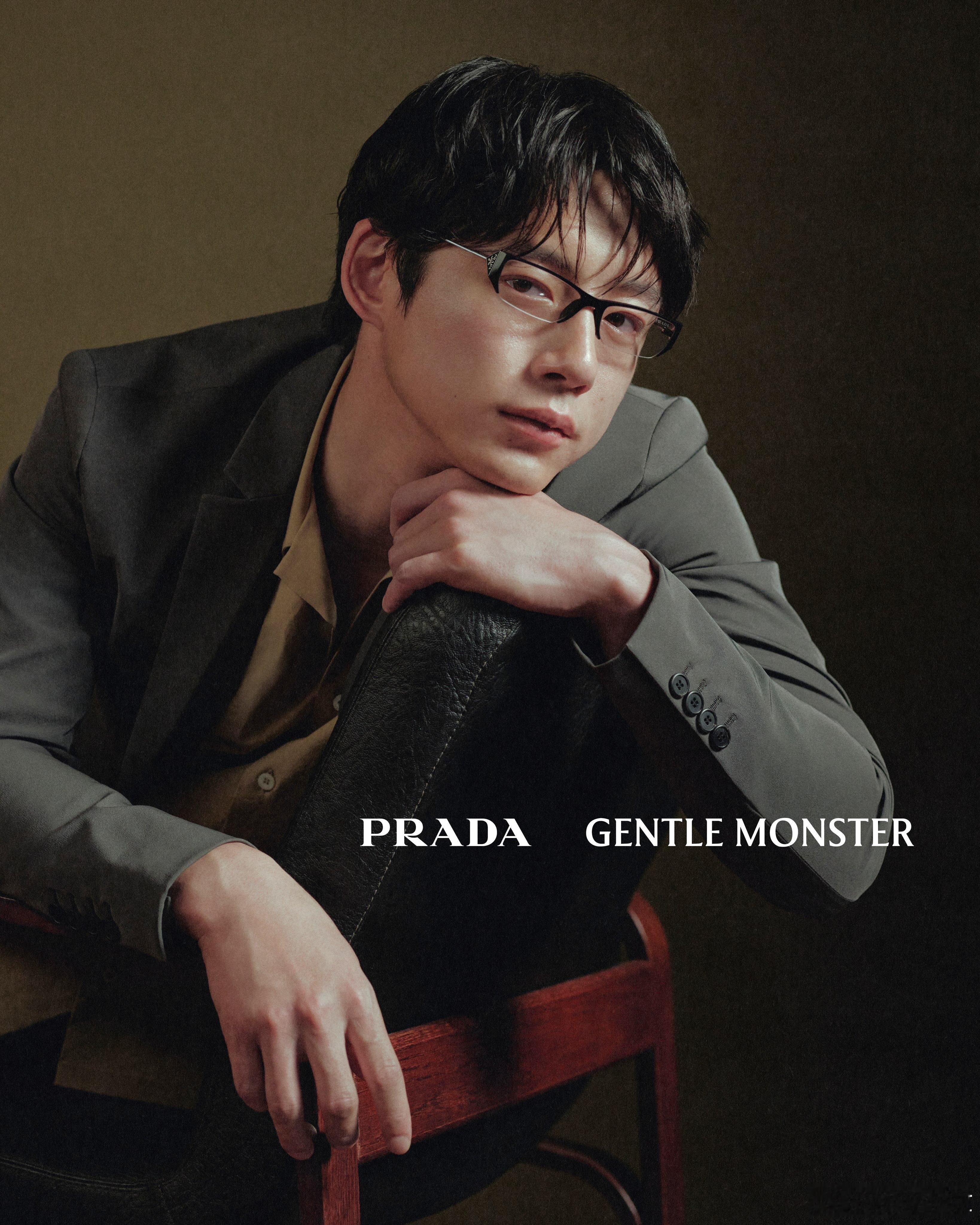坂口健太郎 for Prada × Gentle Monster： 