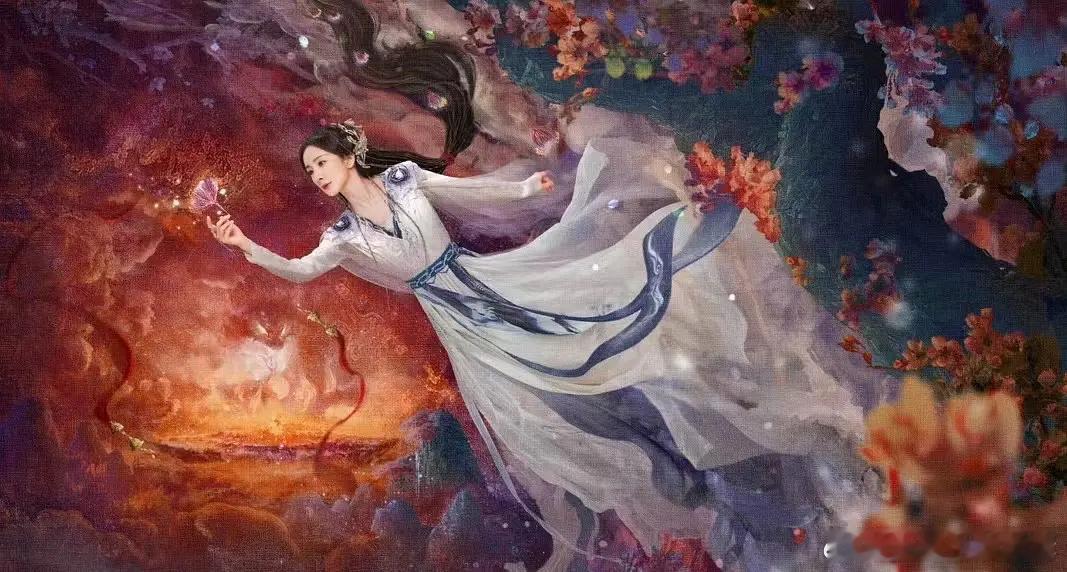 涂山红红一出场这个感觉就对味了 杨幂真的是狐妖统治区了 这个眼神特写真的很狐 感