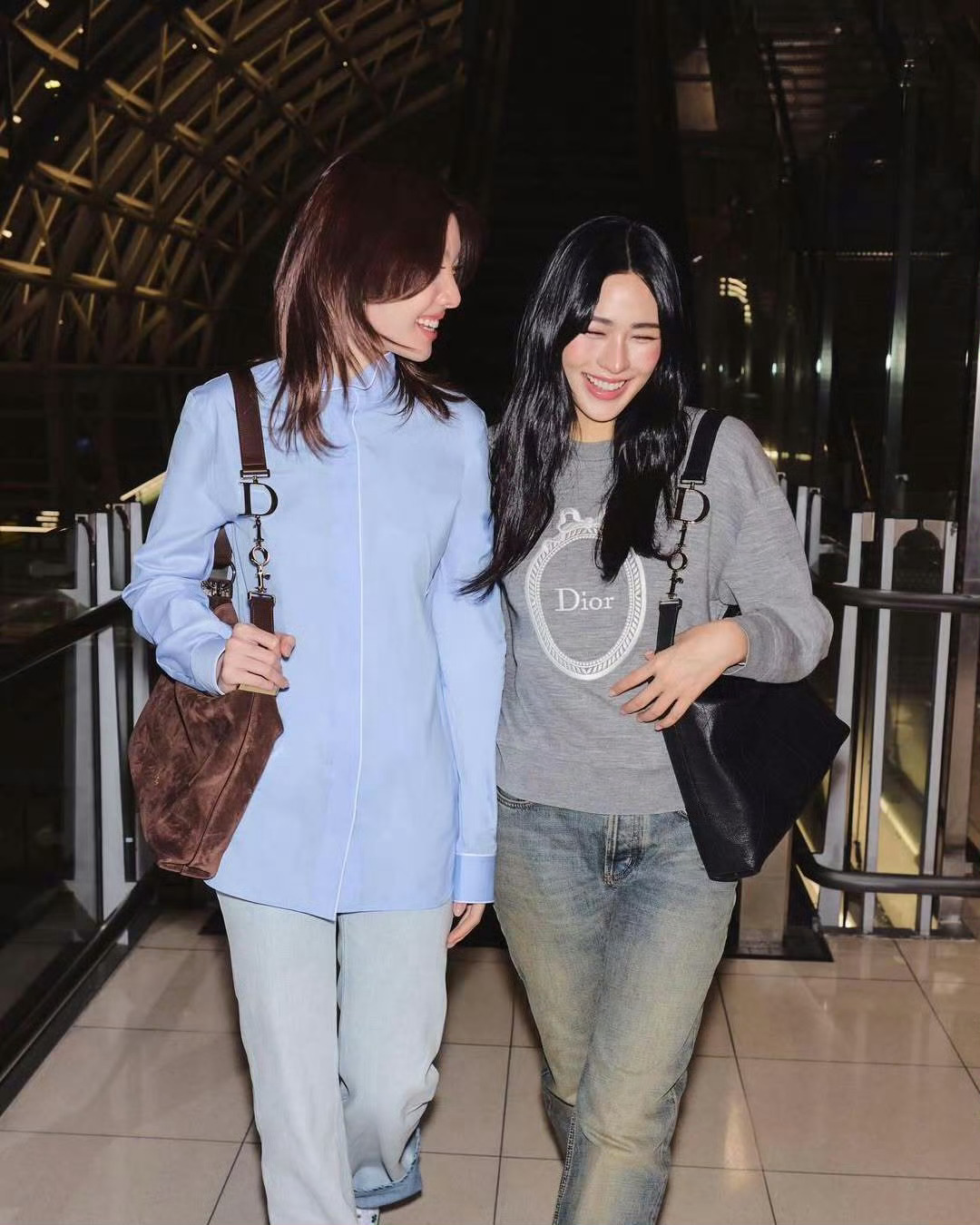 邝玲玲 × Orm Kornnaphat 巴黎时装周 Dior 2026秋冬女装