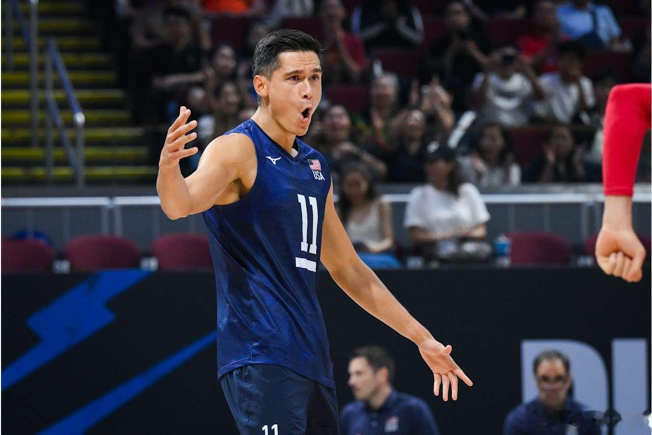 2025男排世锦赛 23场: 🇺🇸美国3-0葡萄牙🇵🇹（+3）,三局比分