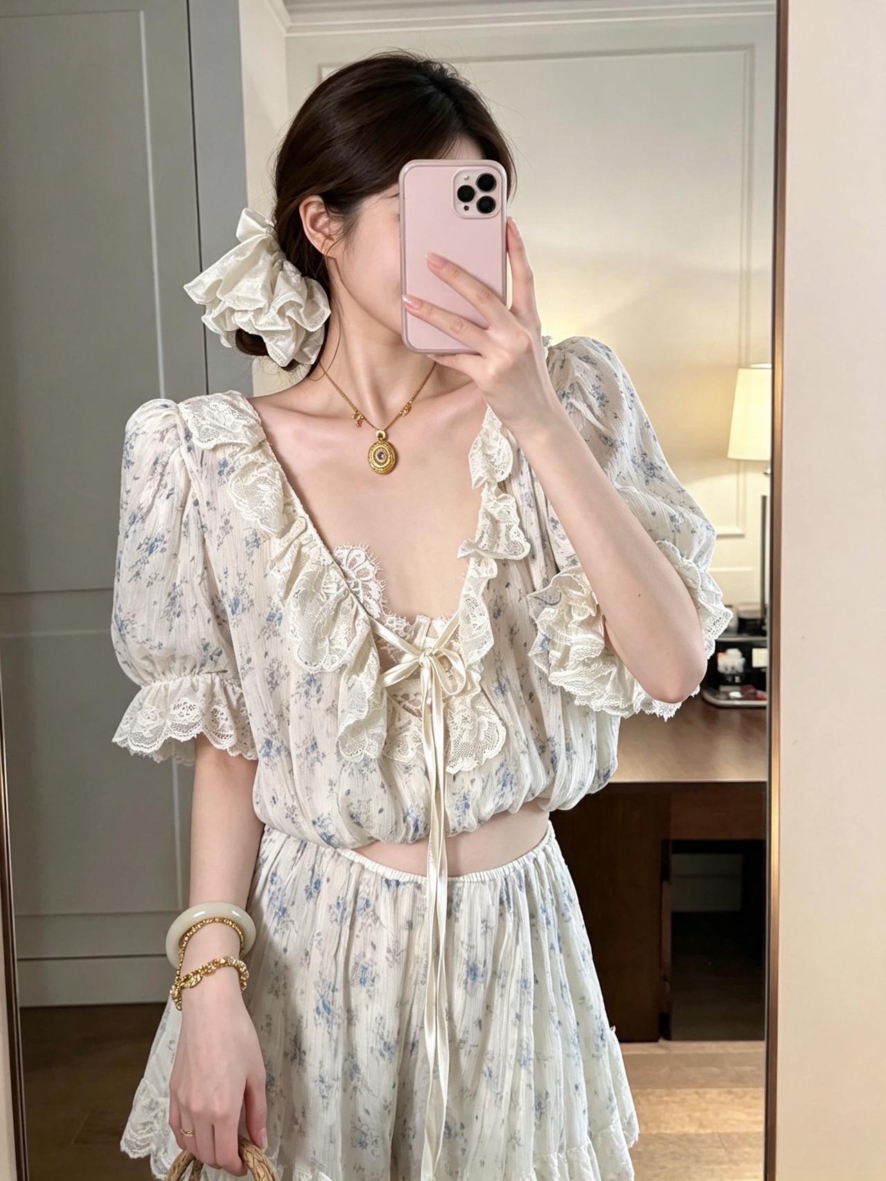 低调松弛感穿搭夏季温柔系穿搭 分享夏季韩系穿搭