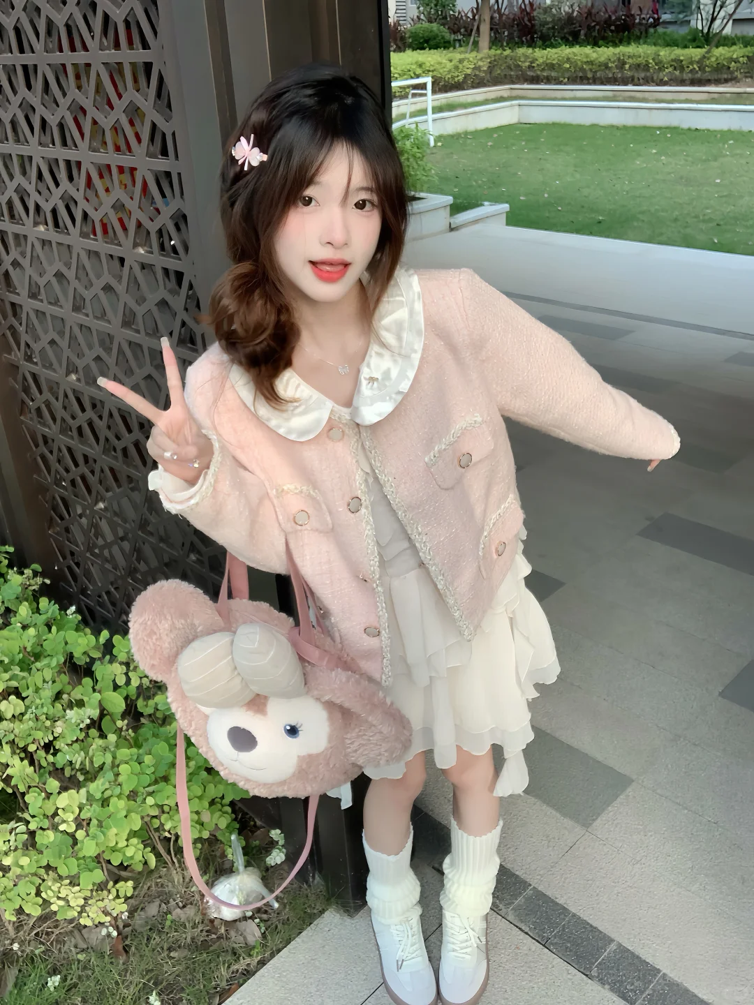 穿这套和你约会可以嘛～
