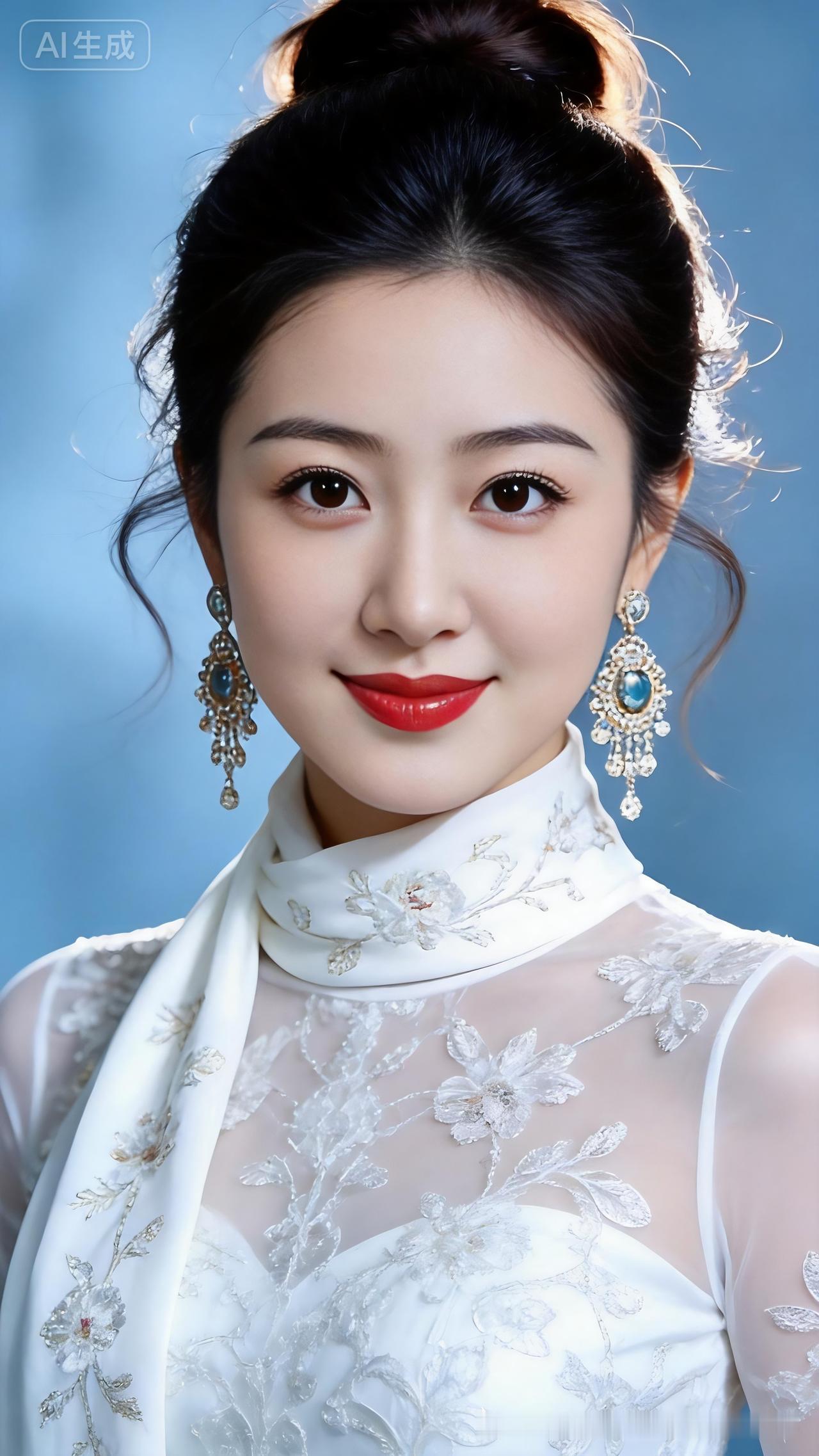 优雅复古风，复古妆容与现代服饰的完美结合，尽显东方女性的魅力。