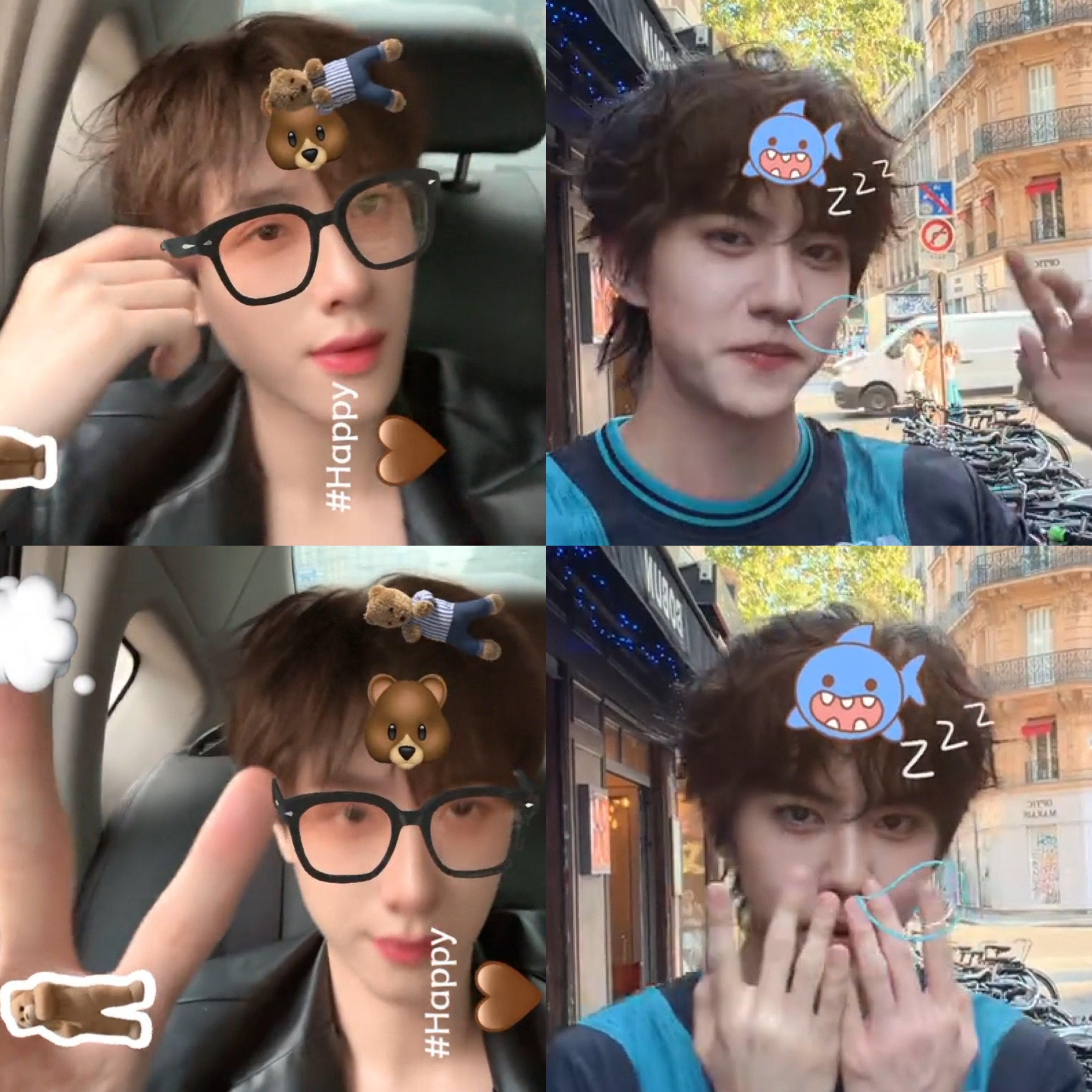 幼稚园情侣～小熊🐻还是小鲨鱼🦈 