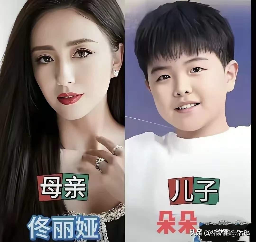 佟丽娅儿子长得真不错，越来越帅。
赵丽颖儿子长得真不错，越来越帅。
张嘉倪儿子长