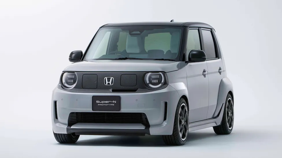 本田近日发布Super-N原型车，这款灵感源自日本kei-car的小型电动车以方