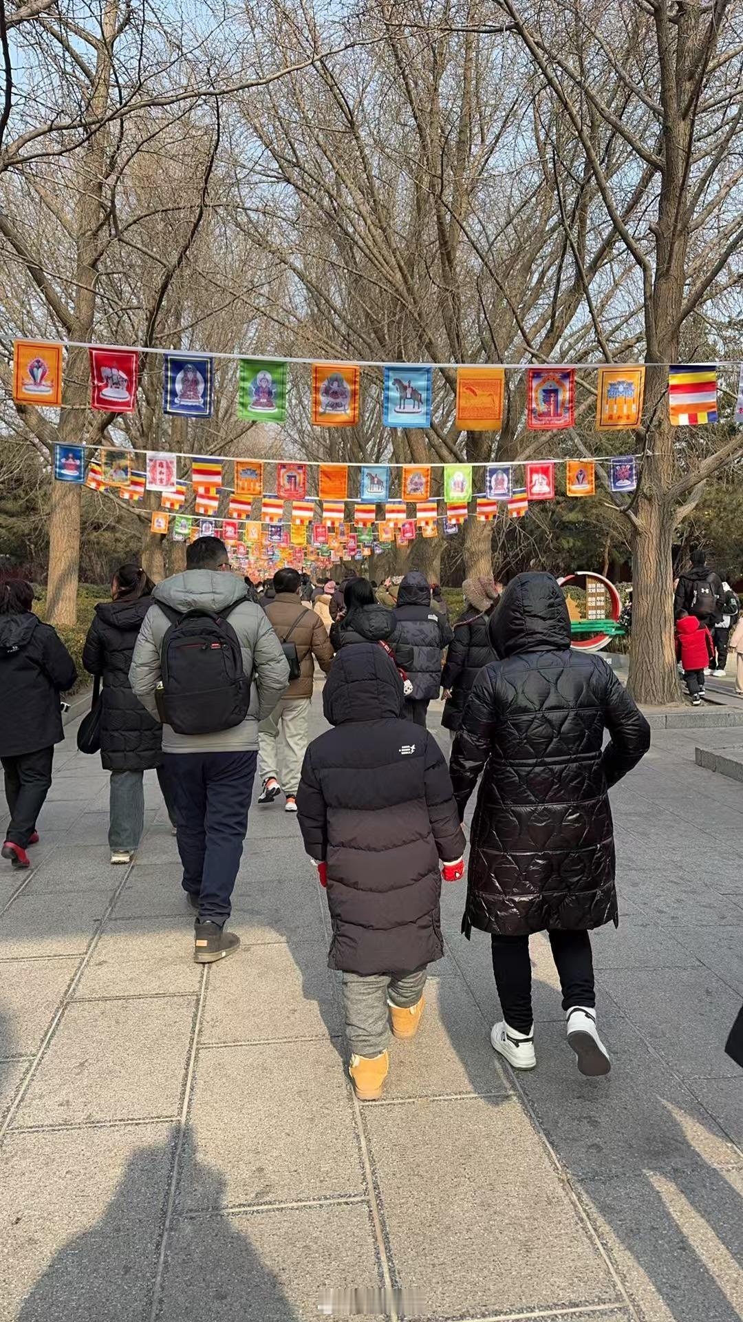 大年初三，雍和宫。 