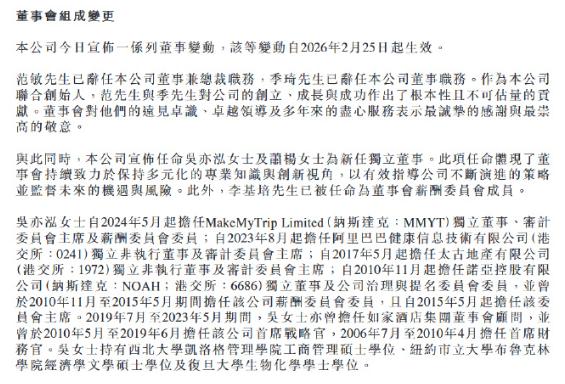 携程元老集体离场！范敏辞总裁、季琦辞董事，“四君子”时代要落幕？
真的太意外了！
