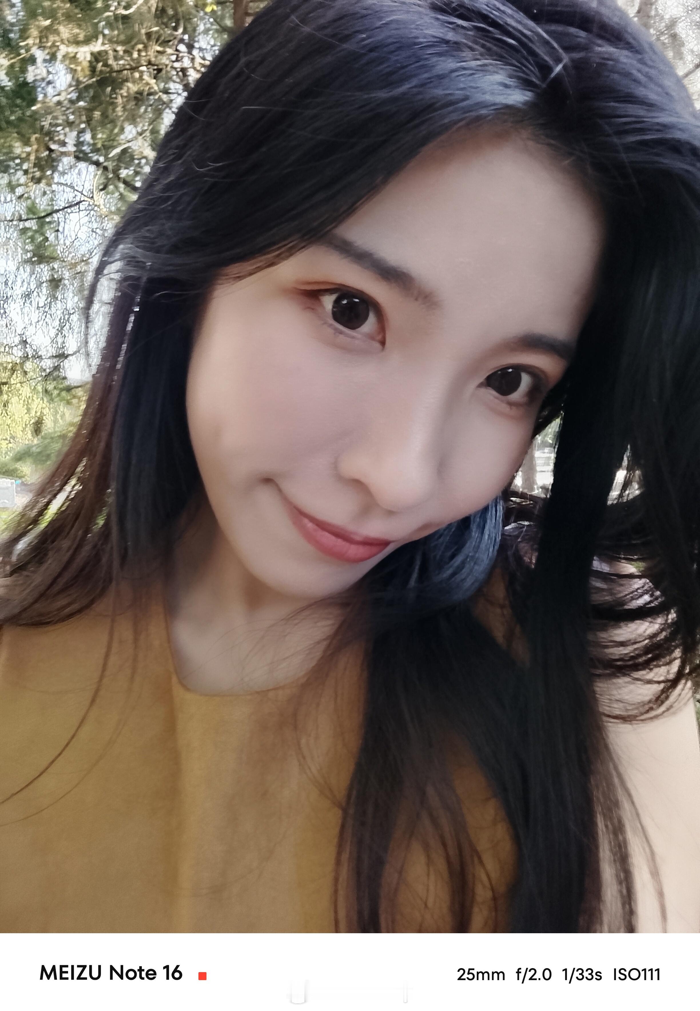 魅族 Note 16自拍，这效果如何，满意么。[开学季] ​​​
