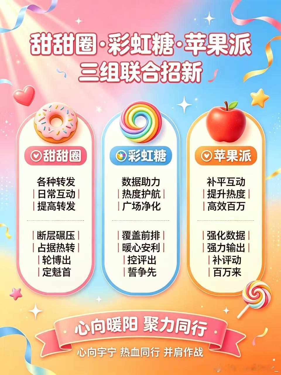 补评。火力全开，冲刺百万！控评。冲锋广场，守住前排！轮博。断层碾压，鏖战热转！三