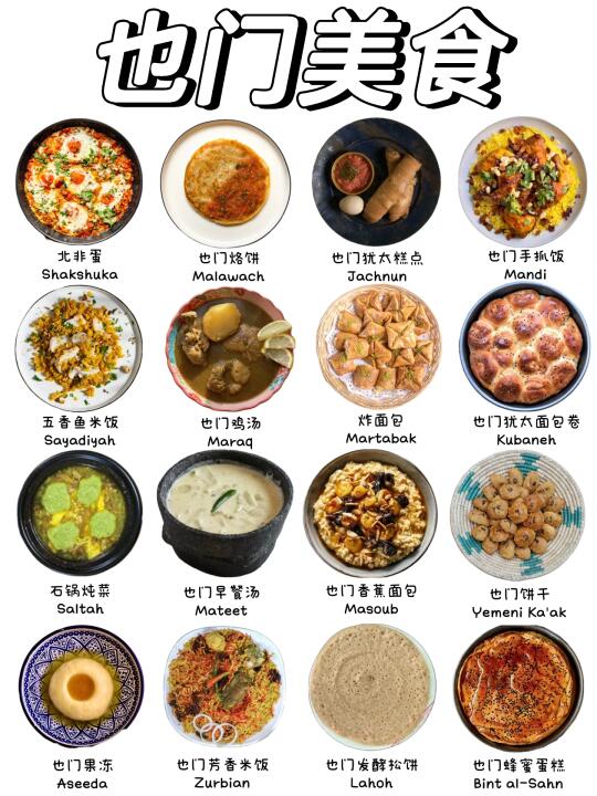 也门必吃美食有哪些❓