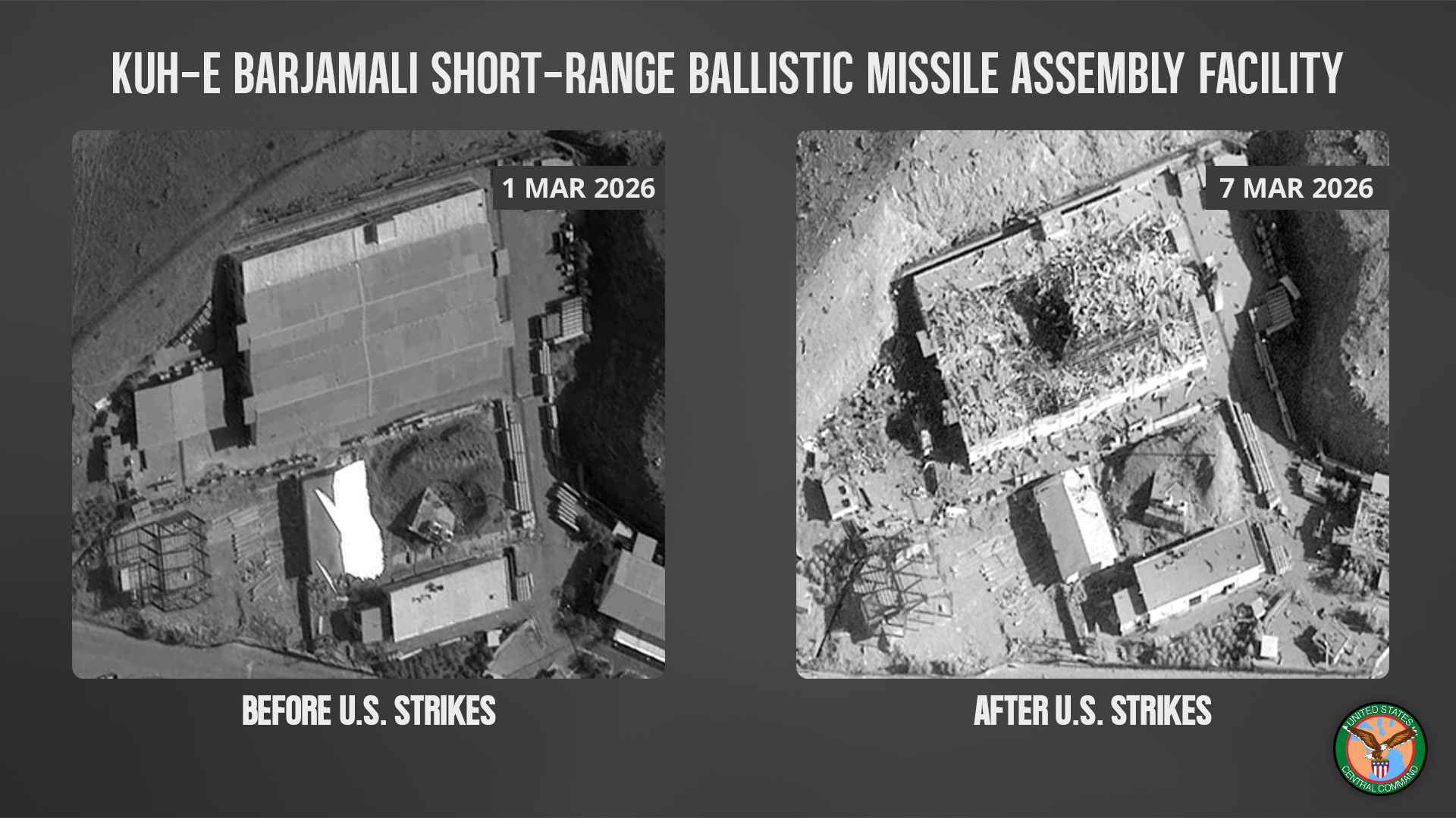 ❗️👉 👇伊朗政权在库赫-巴尔贾马利弹道导弹组装厂建造了近程、短程和中程弹道