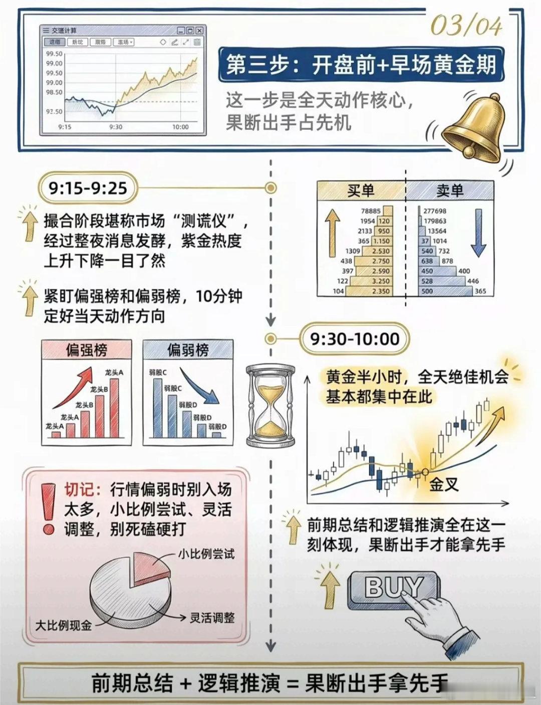 散户炒股每日必做4件事，理清交易逻辑少走弯路炒股不是盘中凭感觉碰运气，拥有一套固