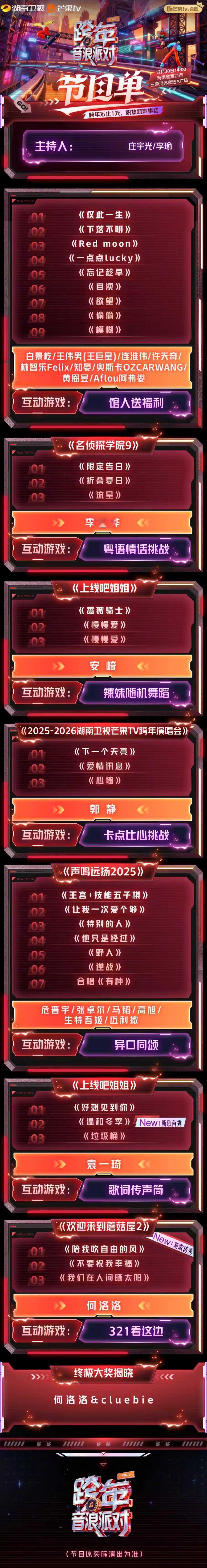 袁一琦海口限定跨年舞台何洛洛在海口连唱了三首新歌救命！芒果这波跨年操作太秀了！芒